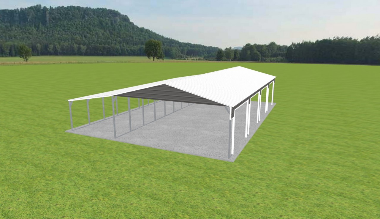 Carport 24 x 50 x 9 — photo 1