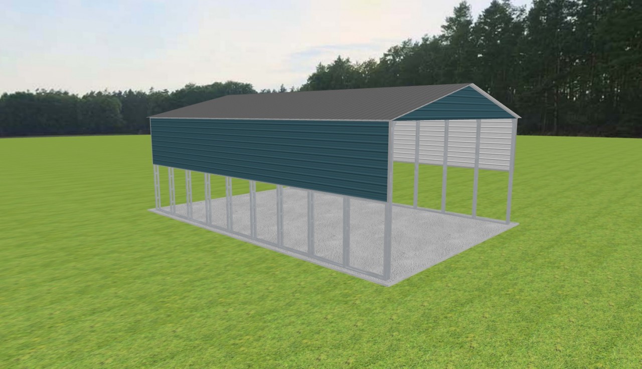 RV Carports 30 x 45 x 15 — photo 1