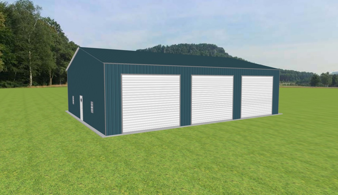 3 Car Garage 42 x 55 x 14 — photo 1