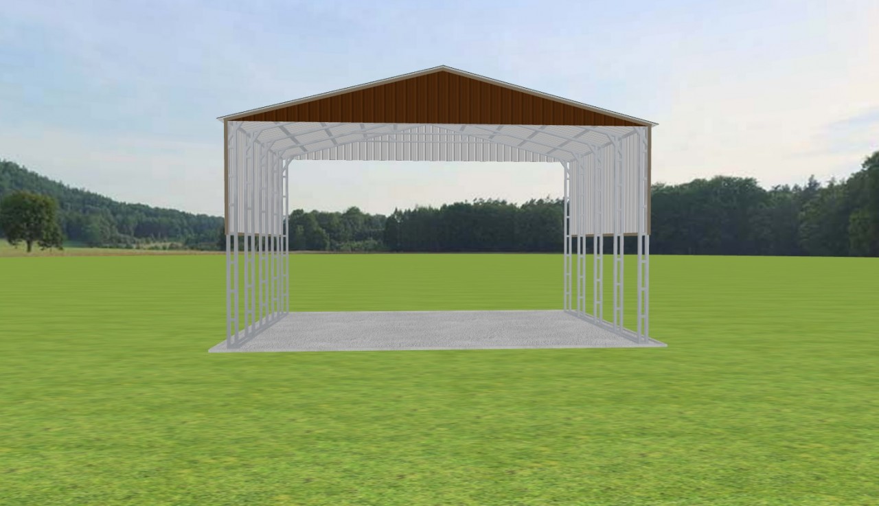 3 Car Carport 30 x 20 x 16 — photo 1