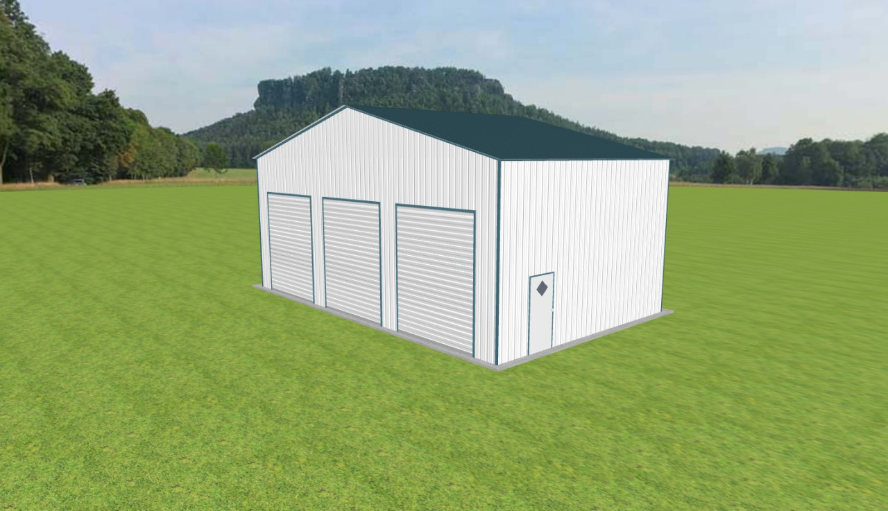 3 Car Garage 40 x 25 x 16 — photo 1