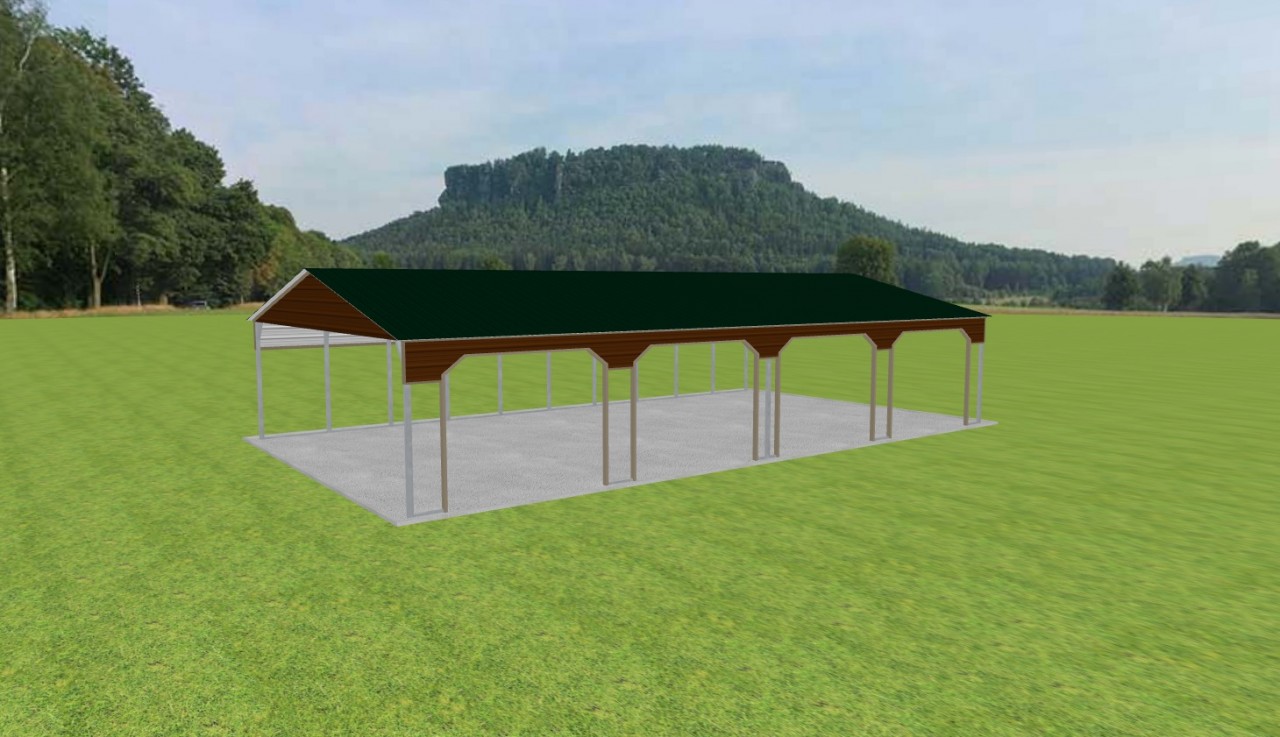 Carport 28 x 50 x 9 — photo 1