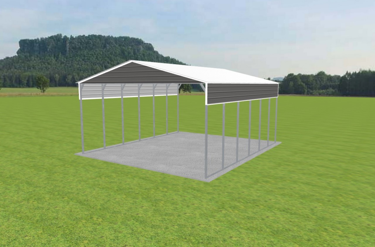 3 Car Carport 26 x 30 x 13 — photo 1
