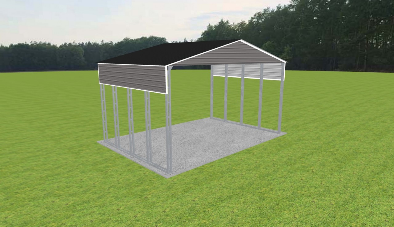 3 Car Carport 30 x 20 x 15 — photo 1