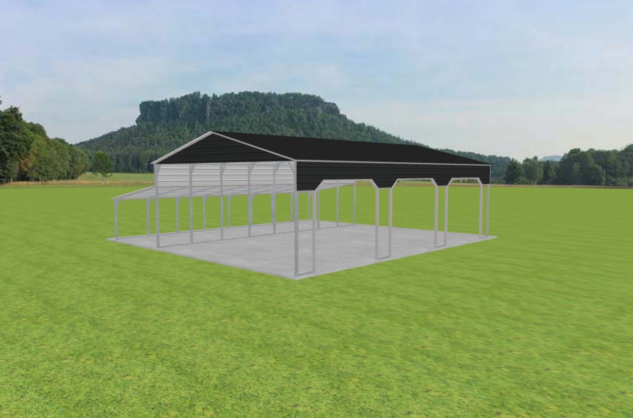 3 Car Carport 26 x 40 x 11 — photo 1