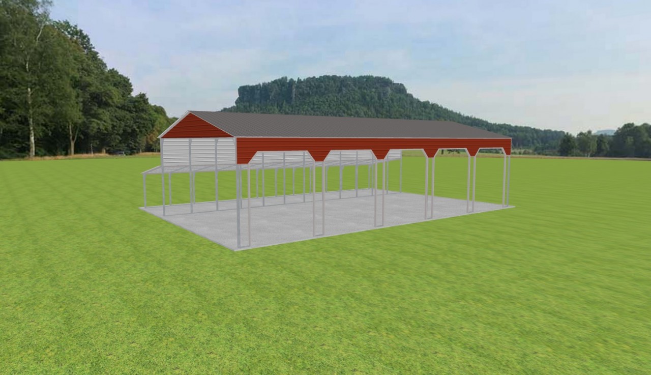 Carport 30 x 60 x 14 — photo 1
