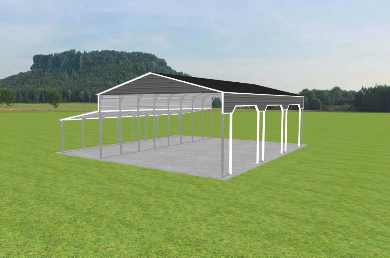 3 Car Carport 26 x 40 x 12 — photo 1