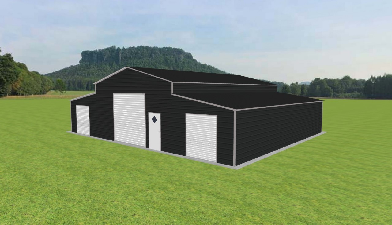 Raised Center Barns 24 x 40 x 12 — photo 1