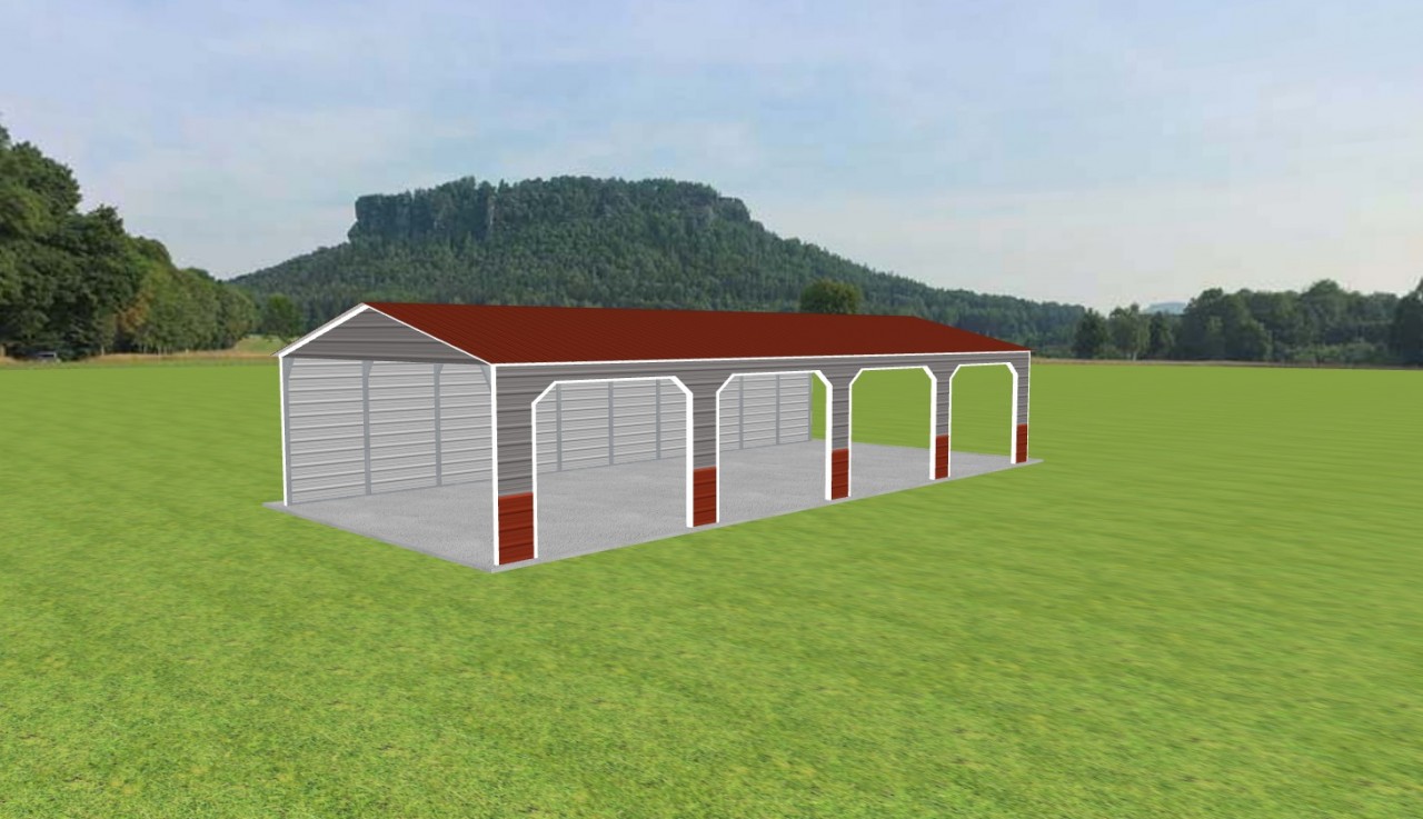 Carport 22 x 50 x 9 — photo 1