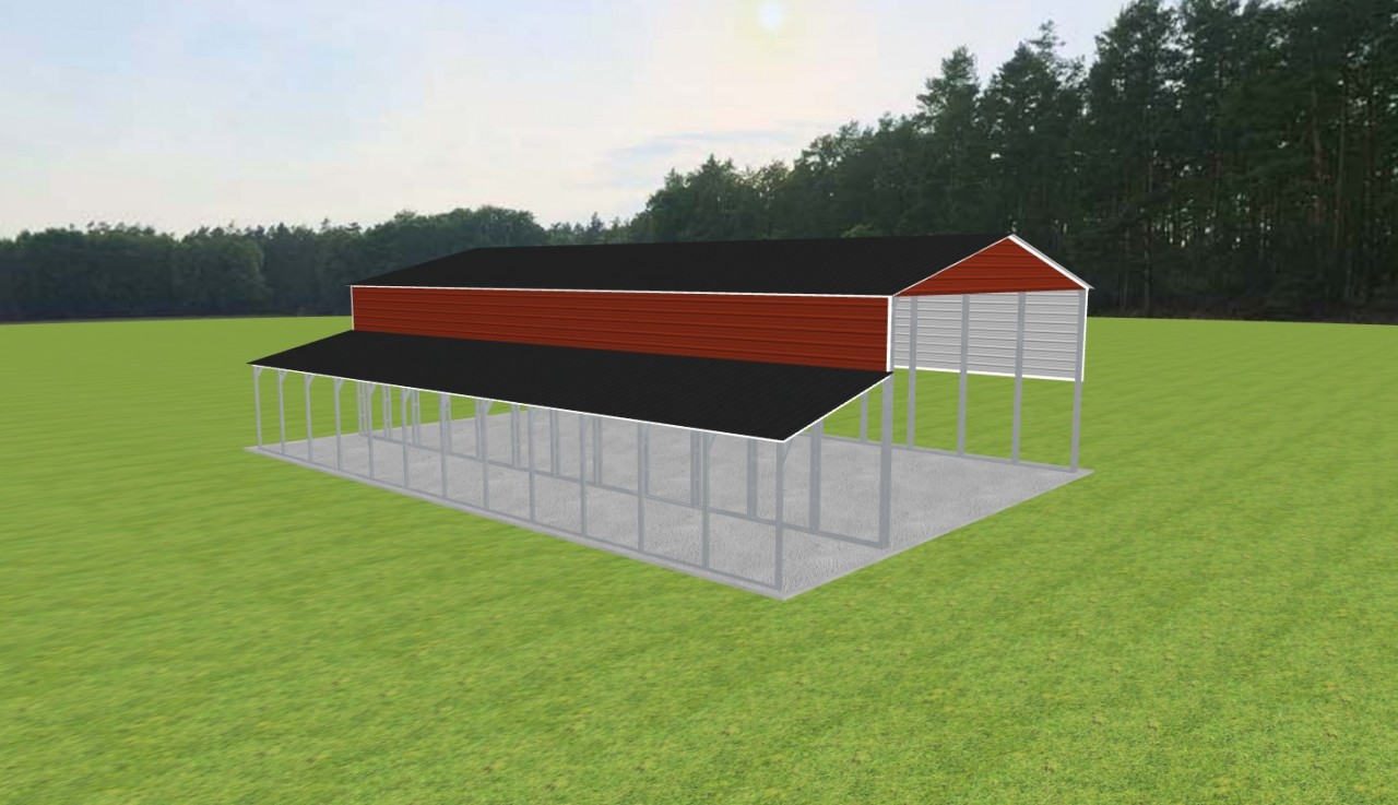 RV Carports 30 x 60 x 15 — photo 1