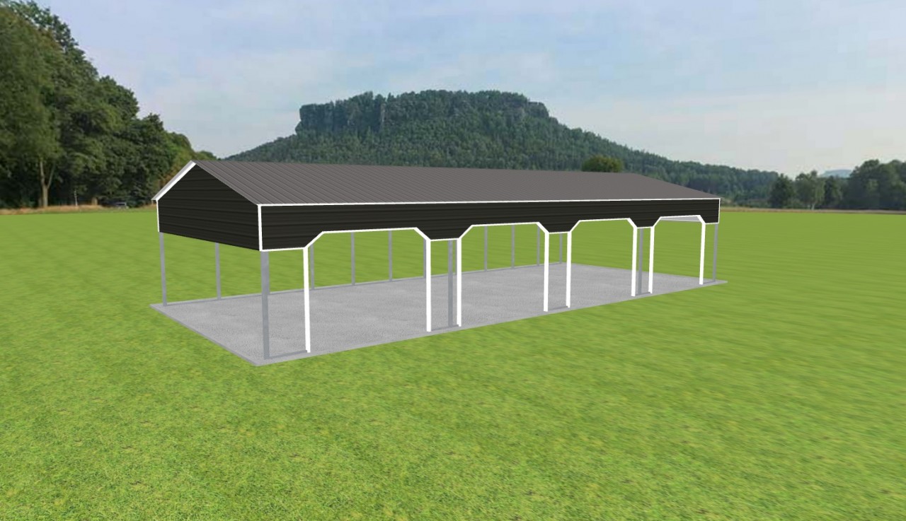 Carport 24 x 55 x 10 — photo 1