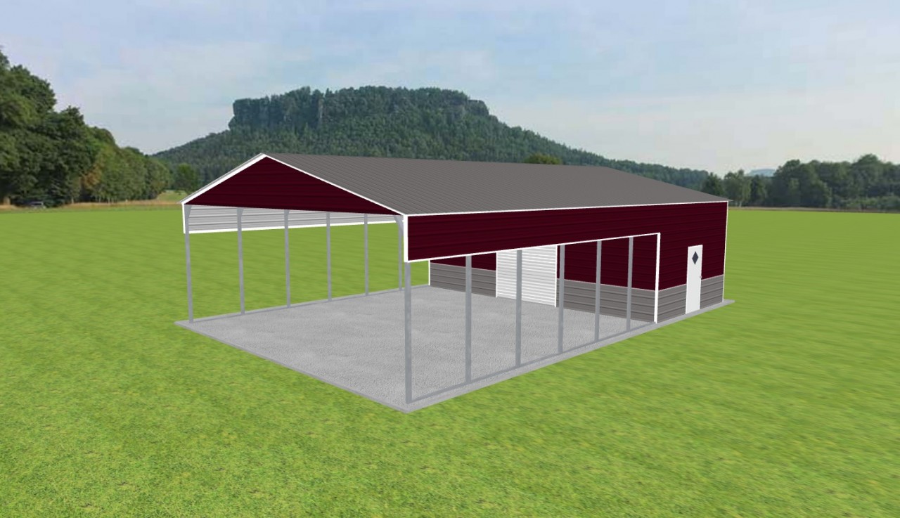 Carport with Storage 30 x 45 x 11 — photo 1