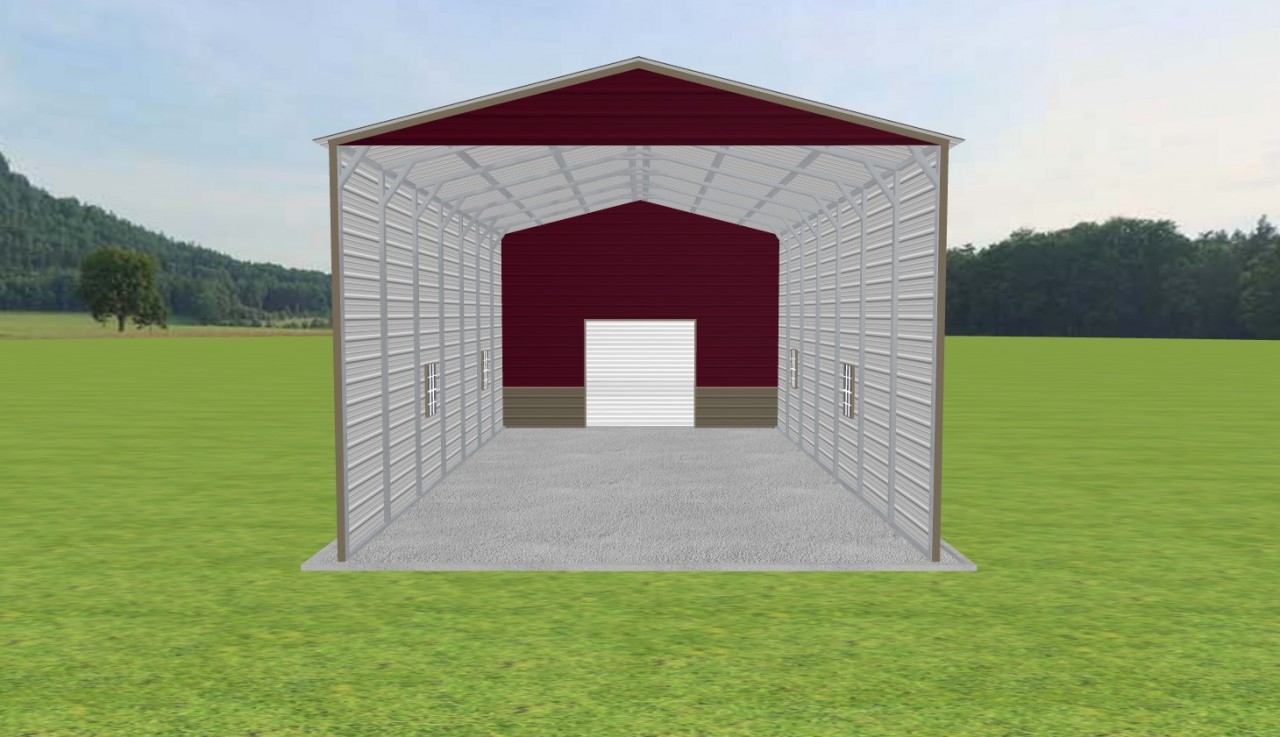 Carport with Storage 20 x 50 x 14 — photo 1
