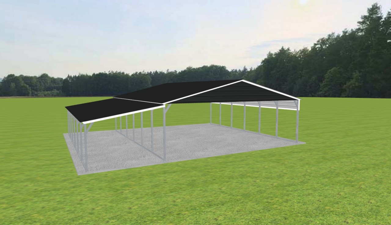 3 Car Carport 26 x 30 x 8 — photo 1