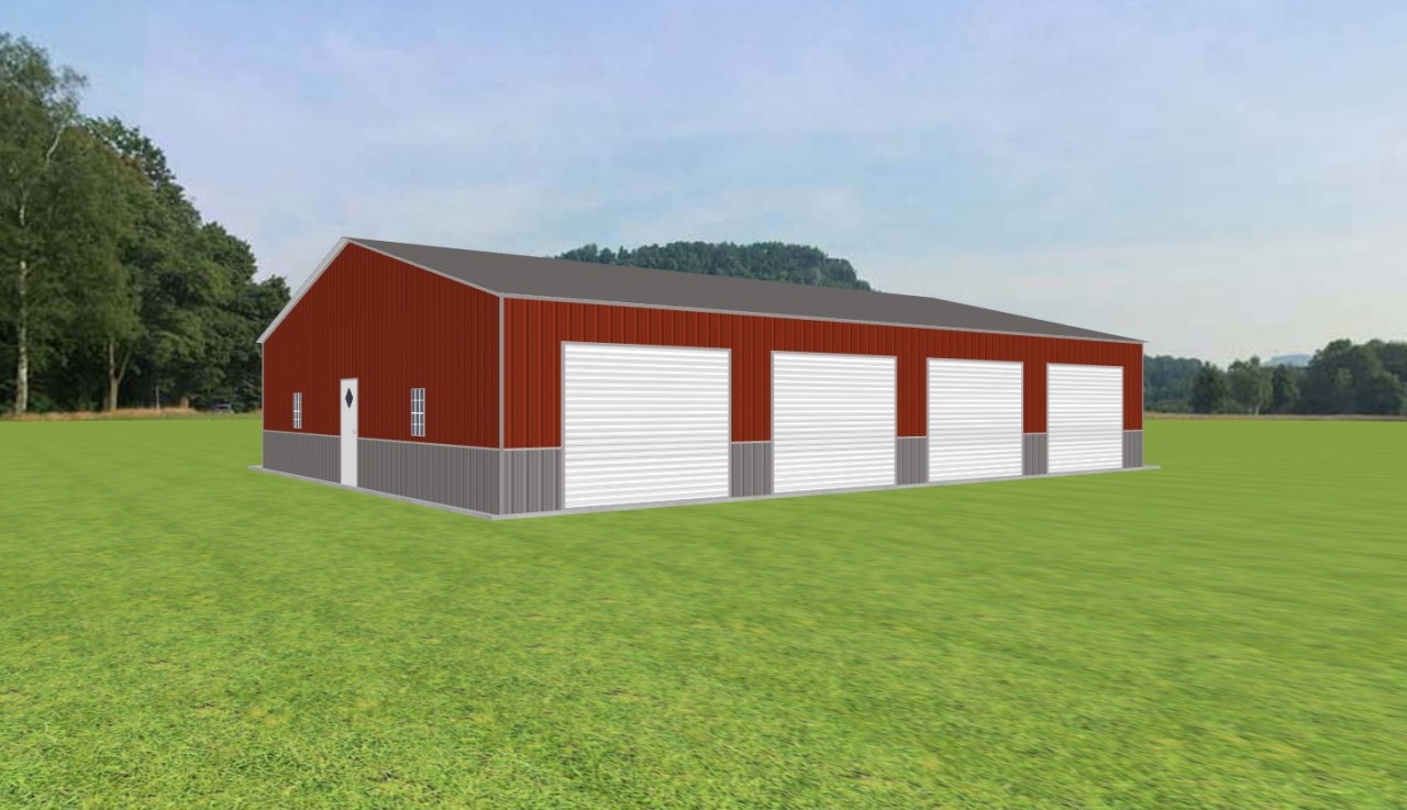 4 Car Garage 42 x 55 x 10 — photo 1