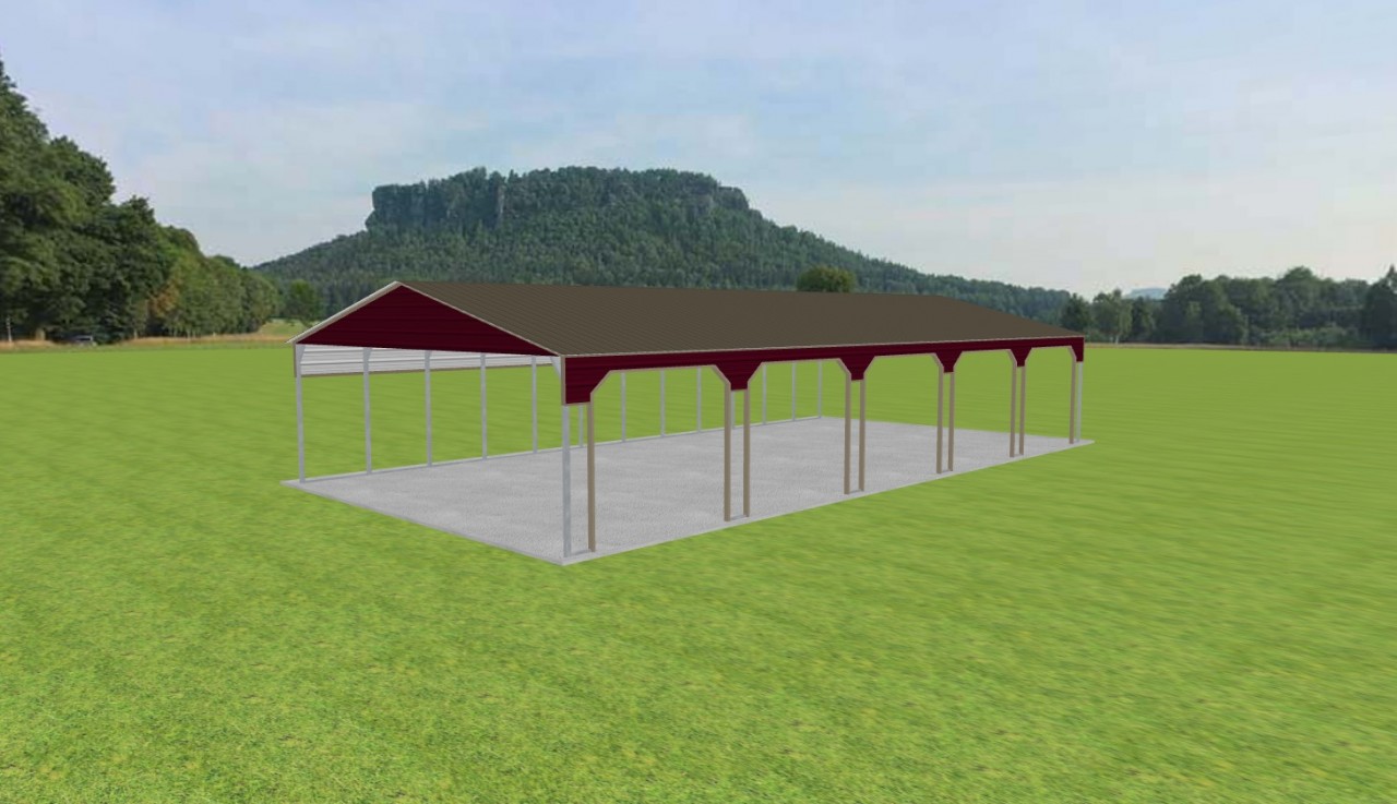 Carport 30 x 60 x 10 — photo 1