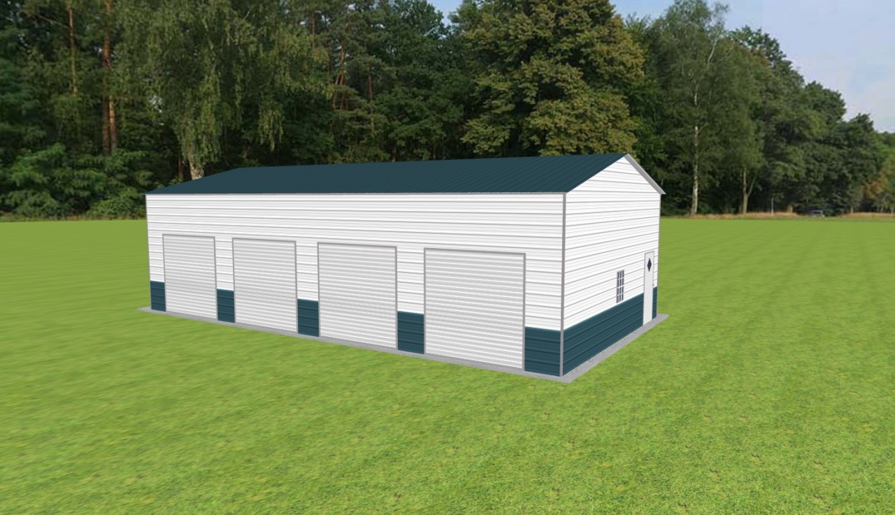 4 Car Garage 24 x 45 x 12 — photo 1