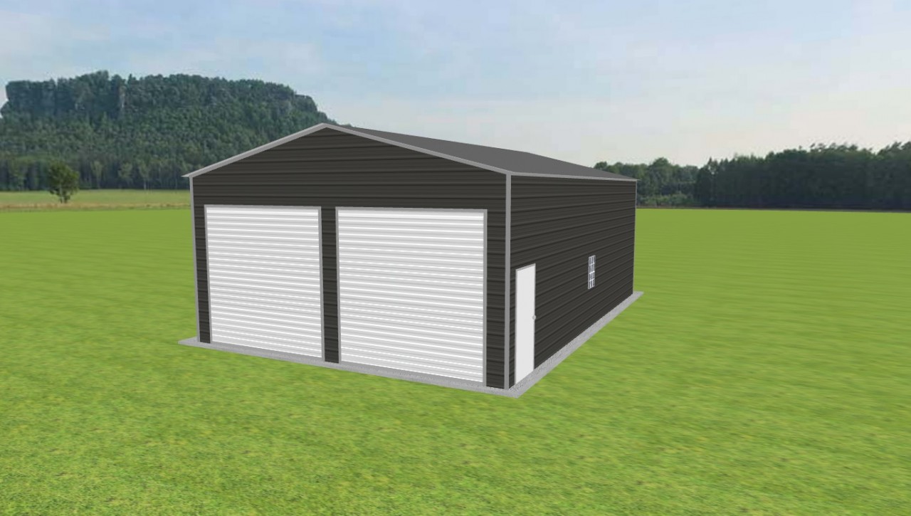 2 Car Garage 24 x 35 x 12 — photo 1