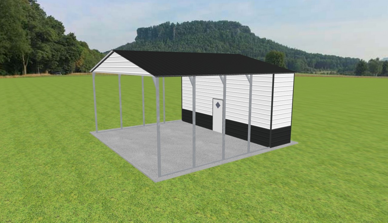 Carport with Storage 26 x 25 x 12 — photo 1