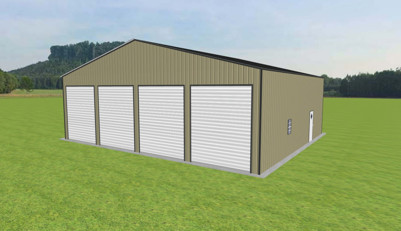 4 Car Garage 46 x 40 x 14 — photo 1
