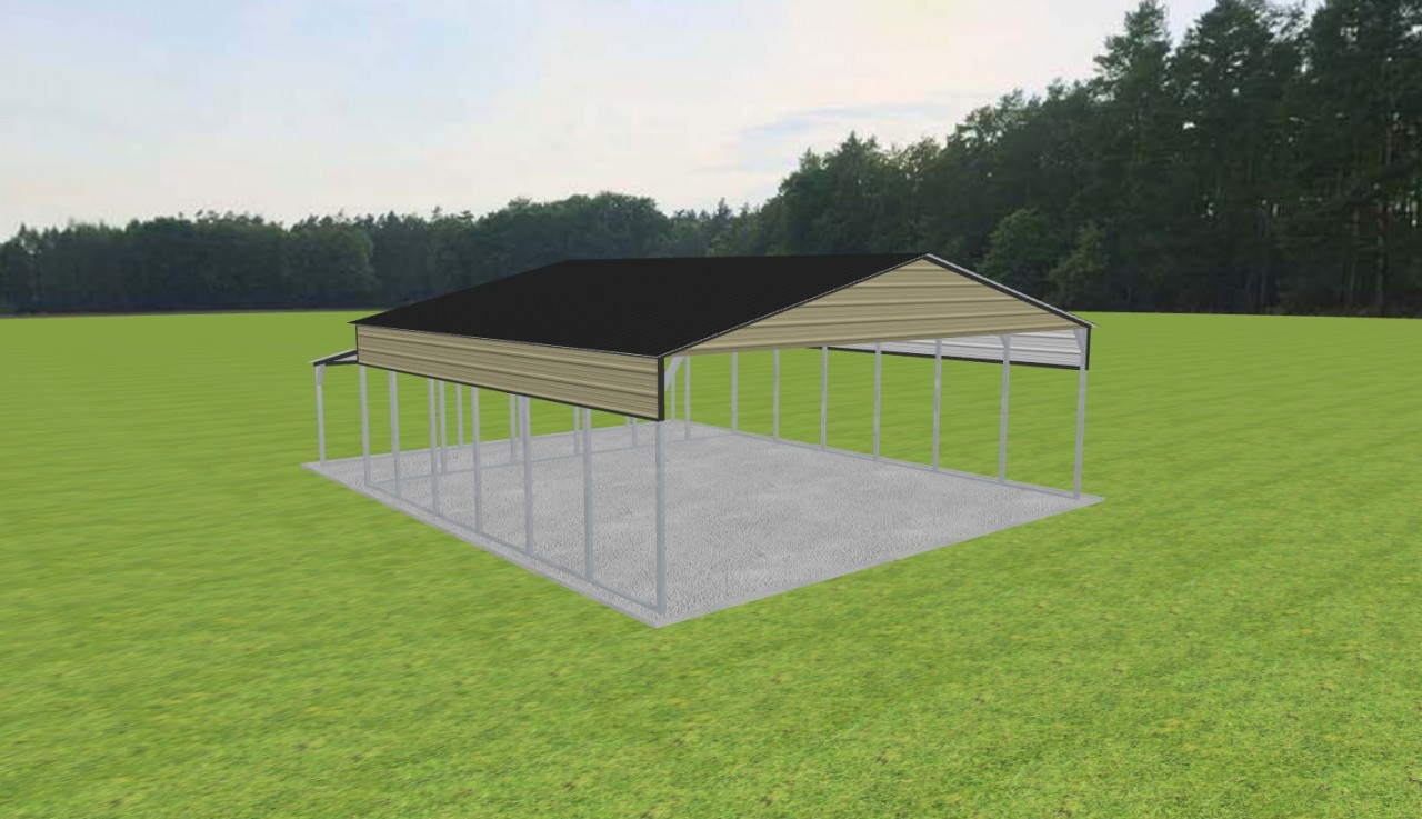 3 Car Carport 30 x 30 x 10 — photo 1