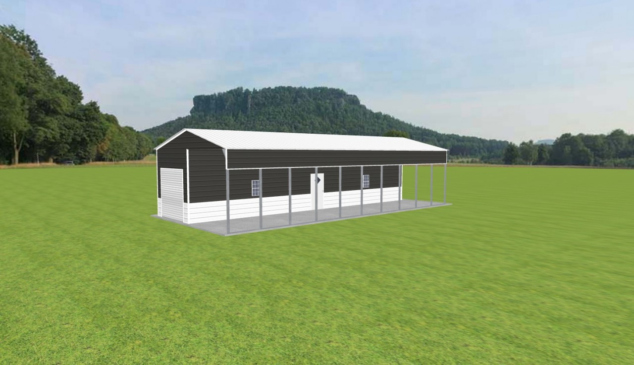 Carport with Storage 22 x 50 x 11 — photo 1