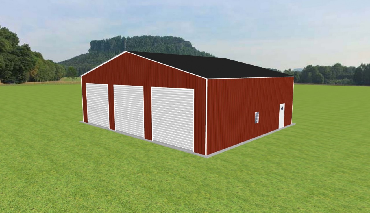 3 Car Garage 48 x 40 x 14 — photo 1