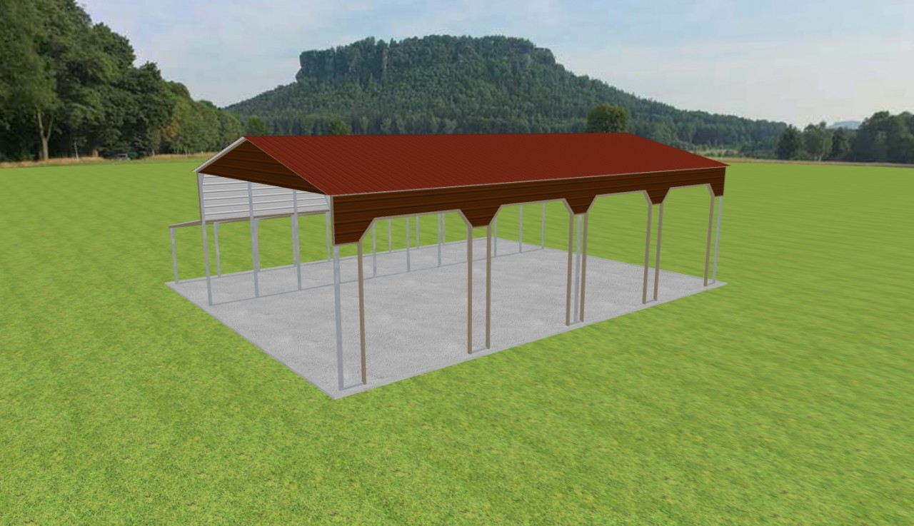 Carport 28 x 50 x 14 — photo 1