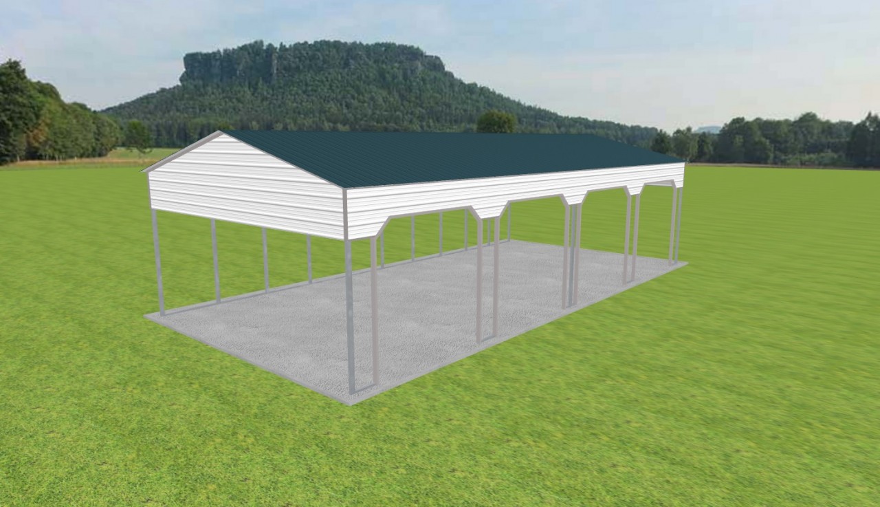 Carport 24 x 50 x 12 — photo 1