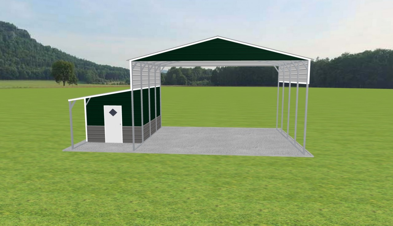 Carport with Storage 26 x 20 x 14 — photo 1
