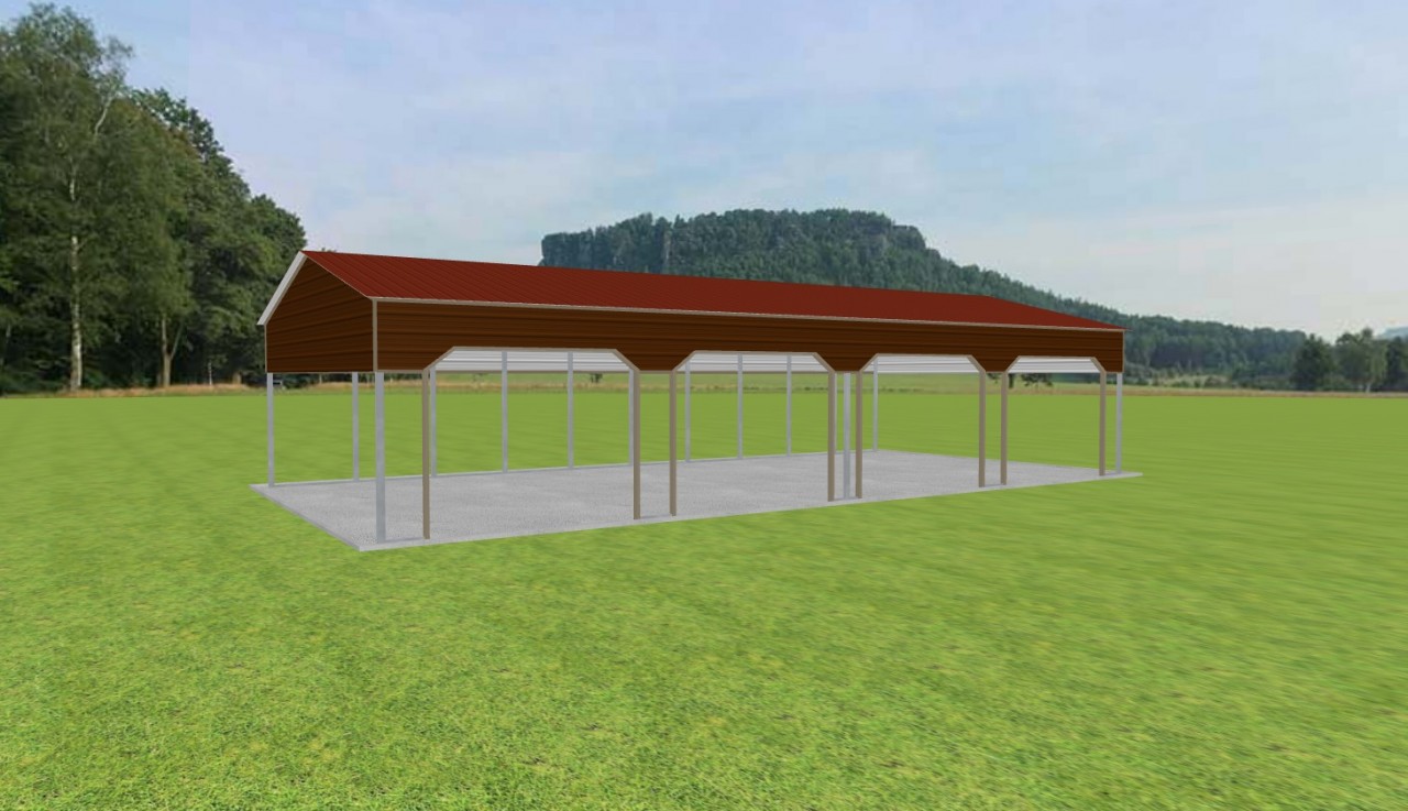Carport 24 x 50 x 10 — photo 1