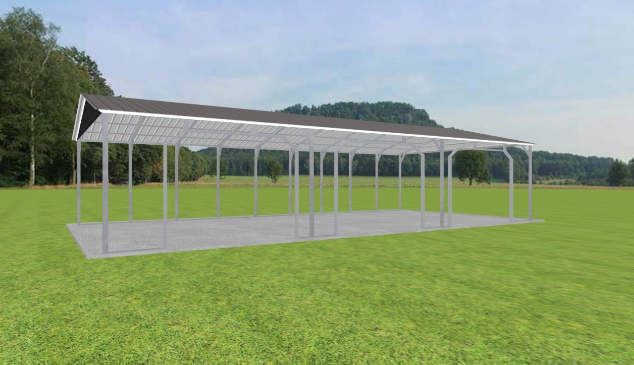 3 Car Carport 22 x 45 x 9 — photo 1