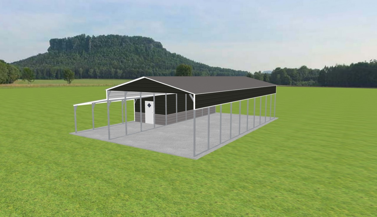 Carport with Storage 22 x 50 x 11 — photo 1