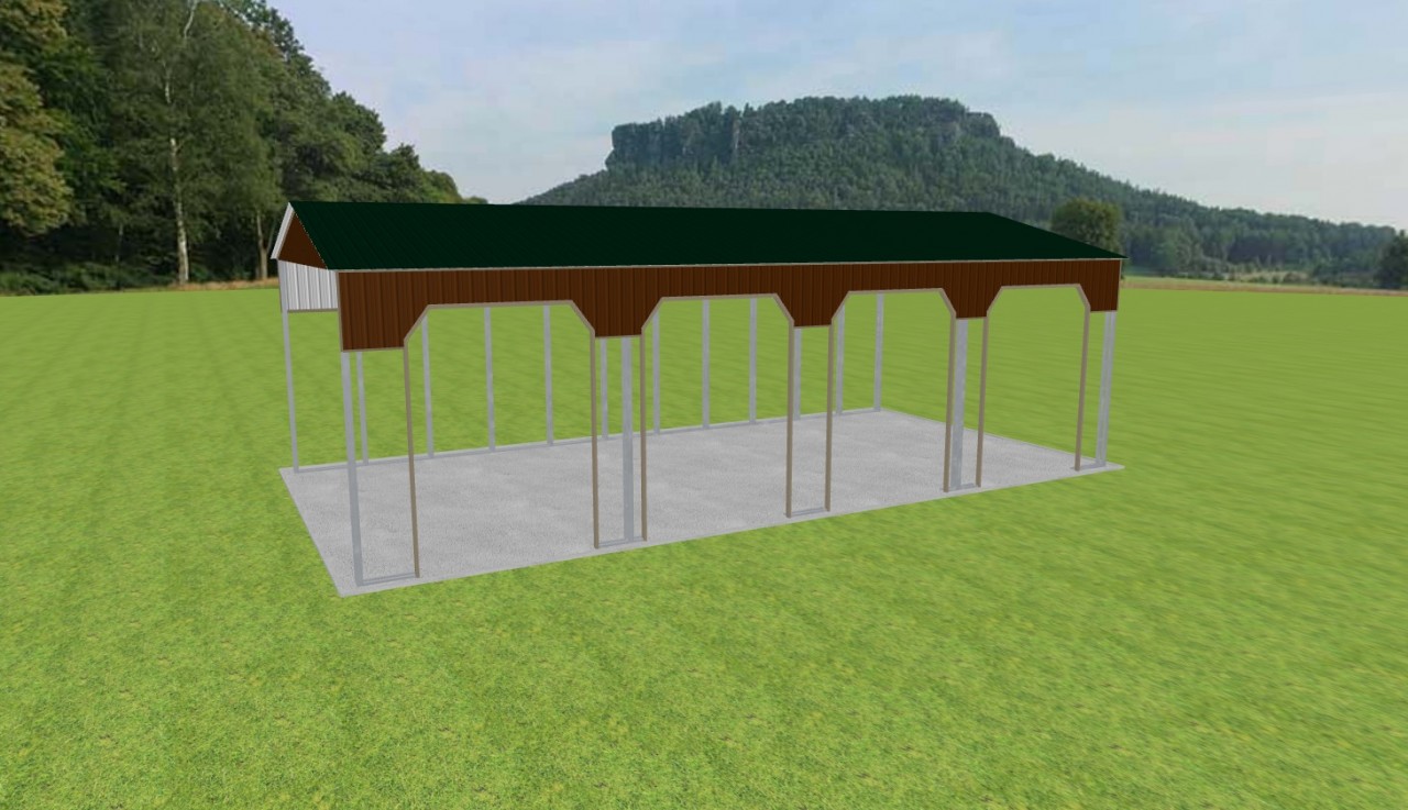 Carport 28 x 55 x 16 — photo 1