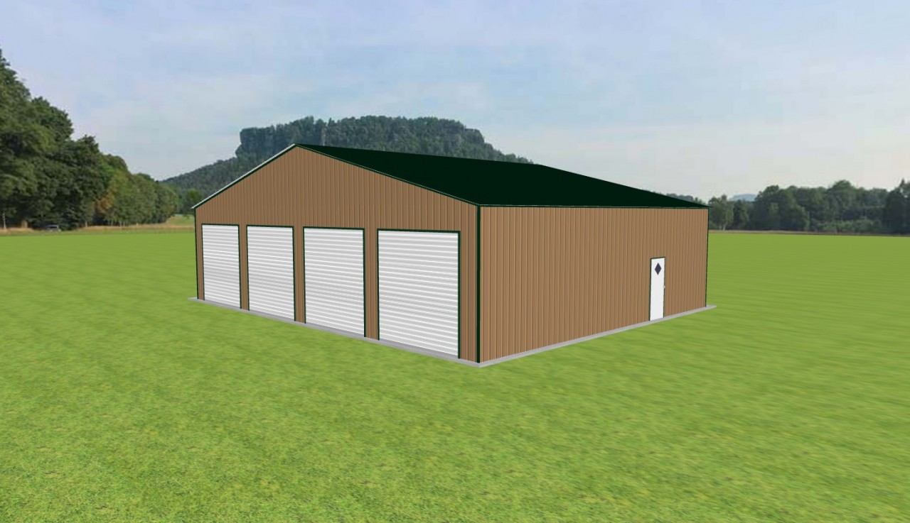 4 Car Garage 50 x 40 x 12 — photo 1
