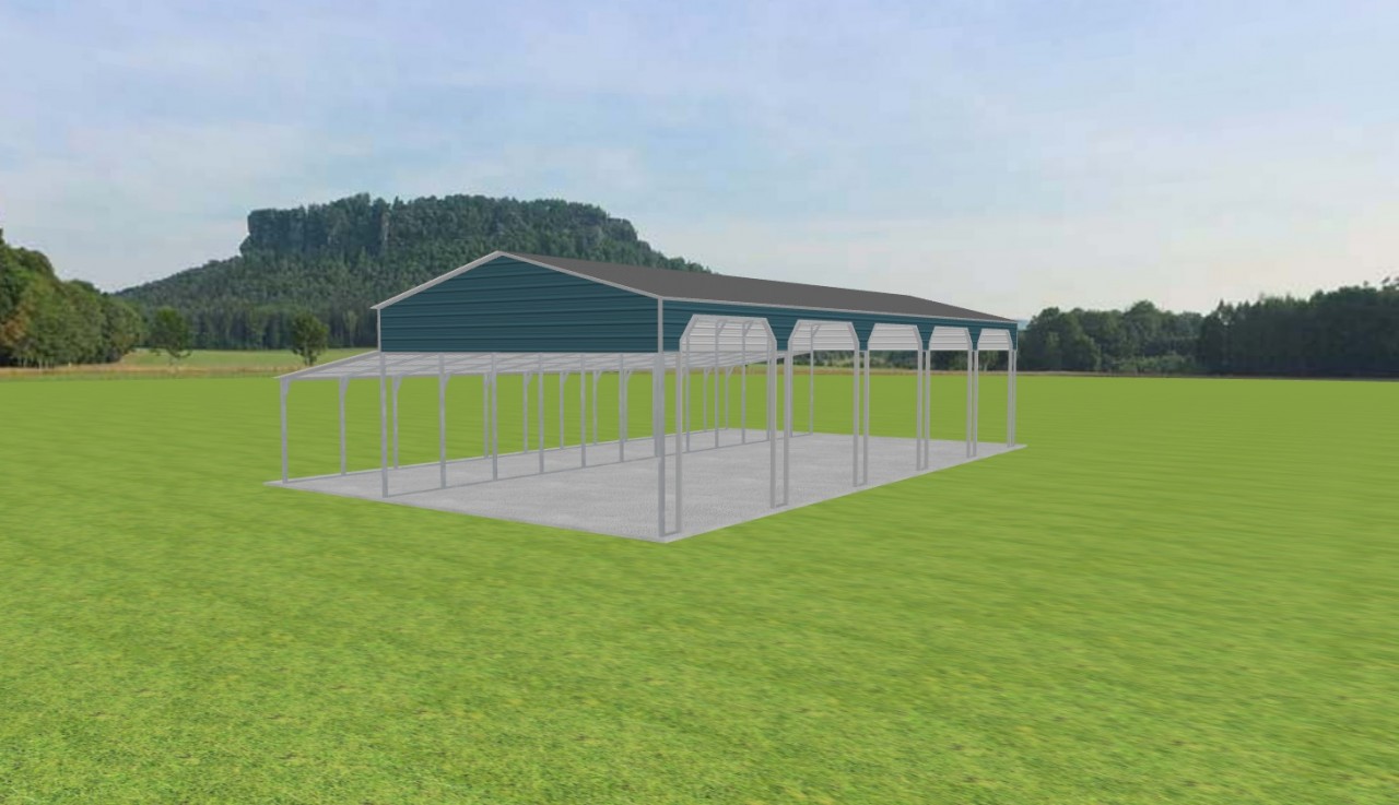 Carport 24 x 60 x 13 — photo 1