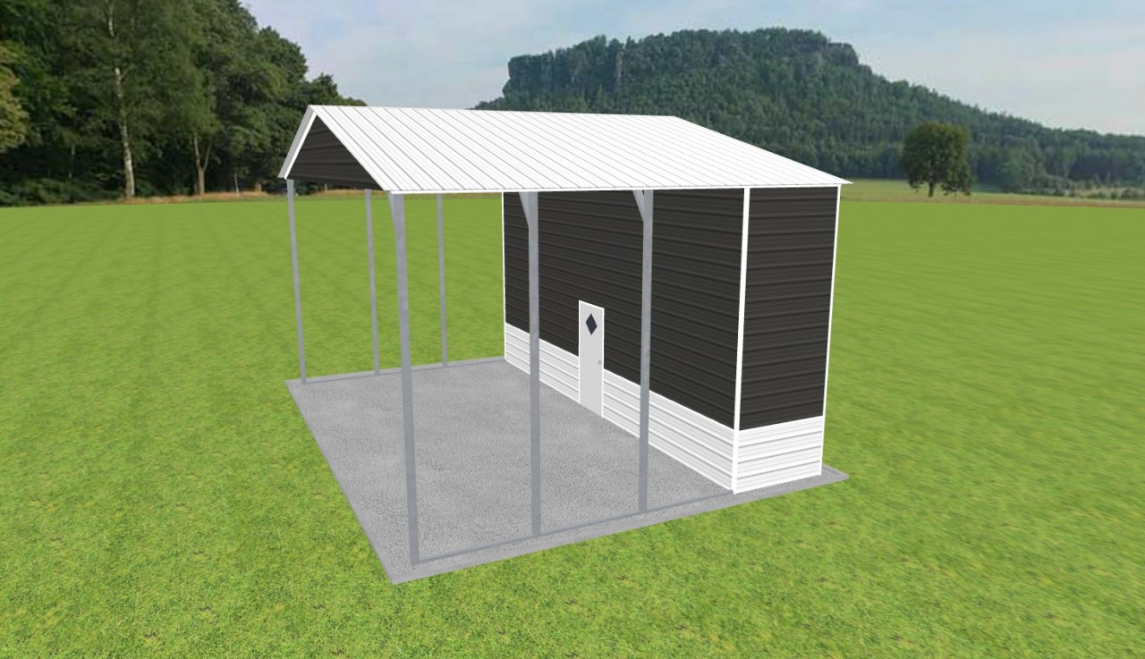 Carport with Storage 28 x 20 x 14 — photo 1