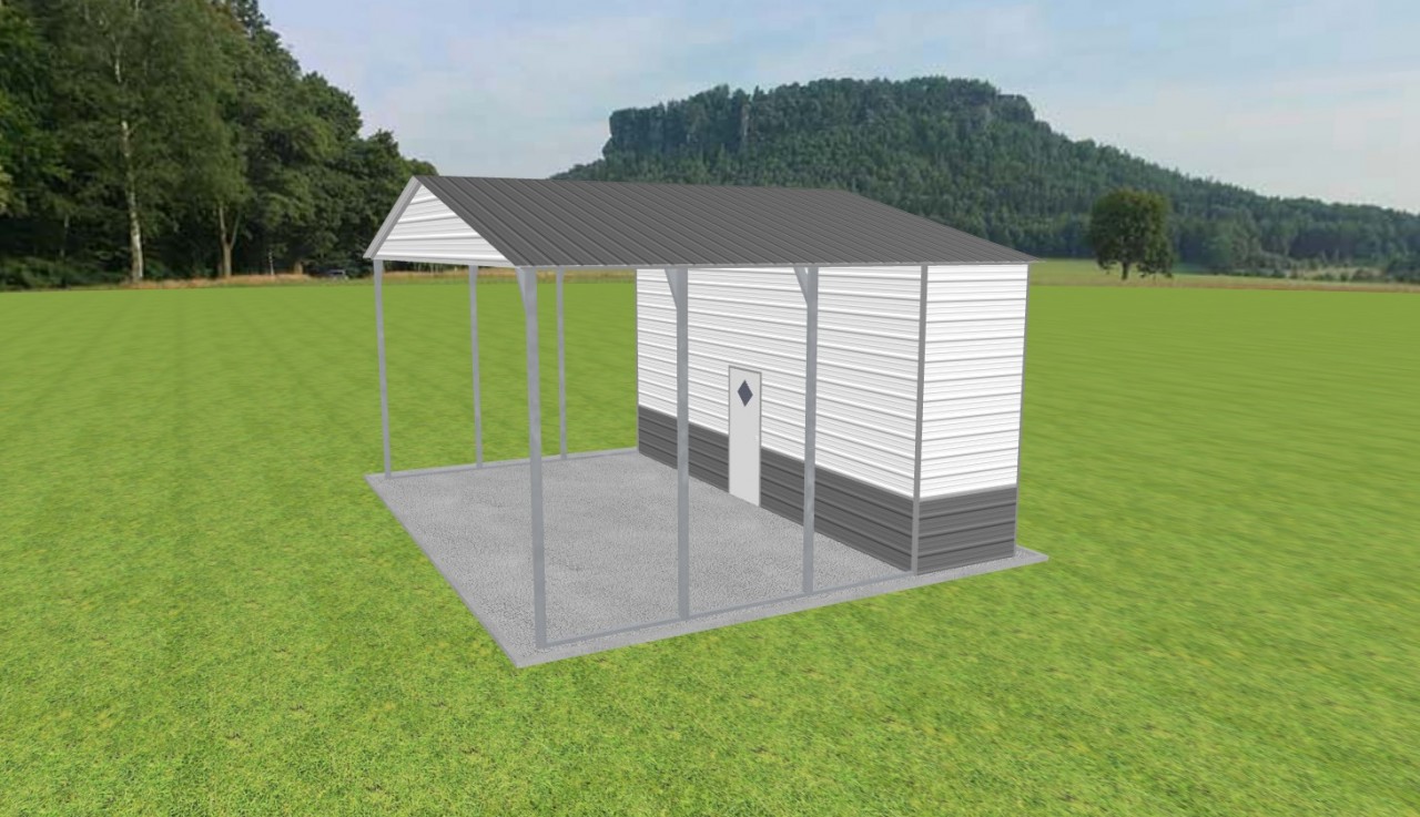 Carport with Storage 26 x 20 x 12 — photo 1