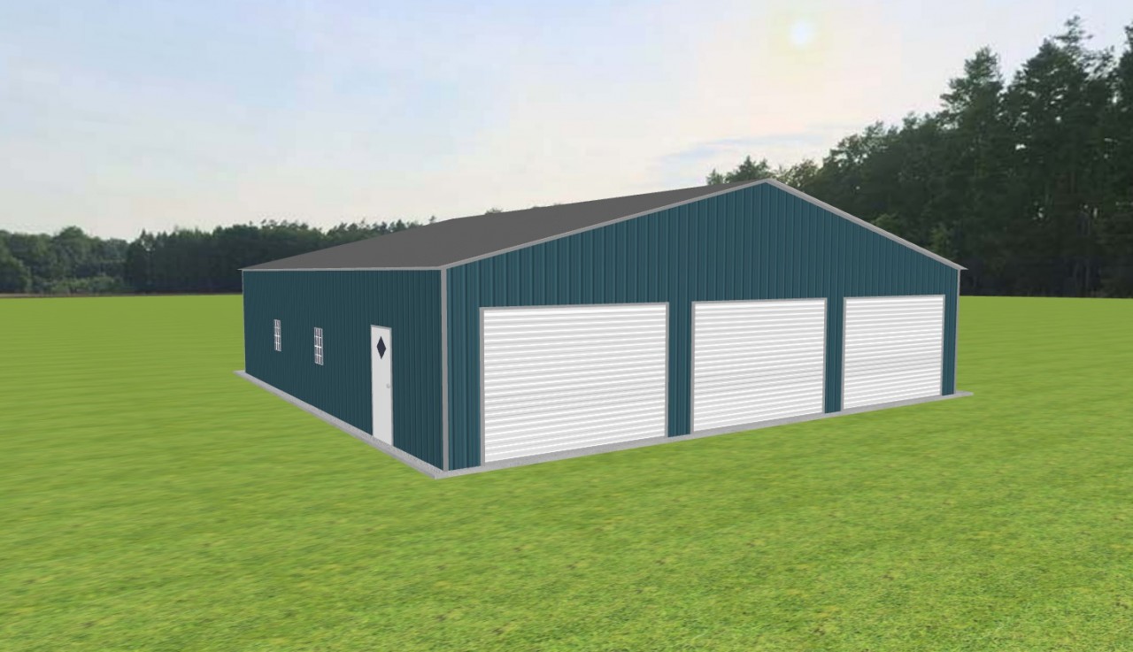 3 Car Garage 44 x 45 x 10 — photo 1