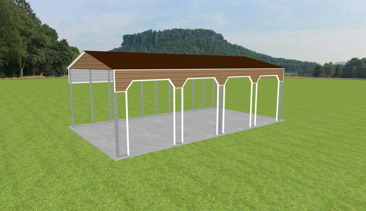 Carport 28 x 50 x 15 — photo 1
