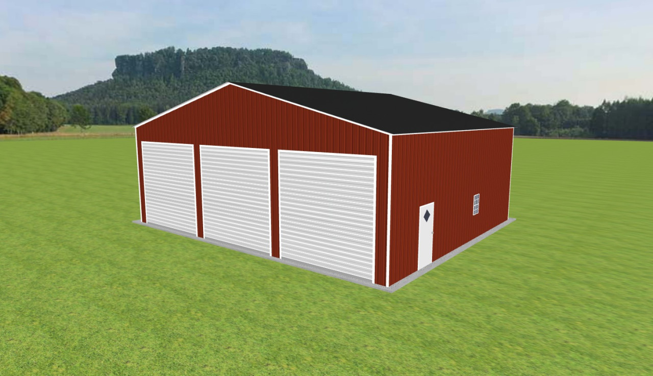 3 Car Garage 42 x 35 x 14 — photo 1