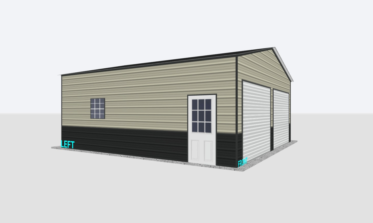 2 Car Garage 24 x 25 x 10 — photo 1