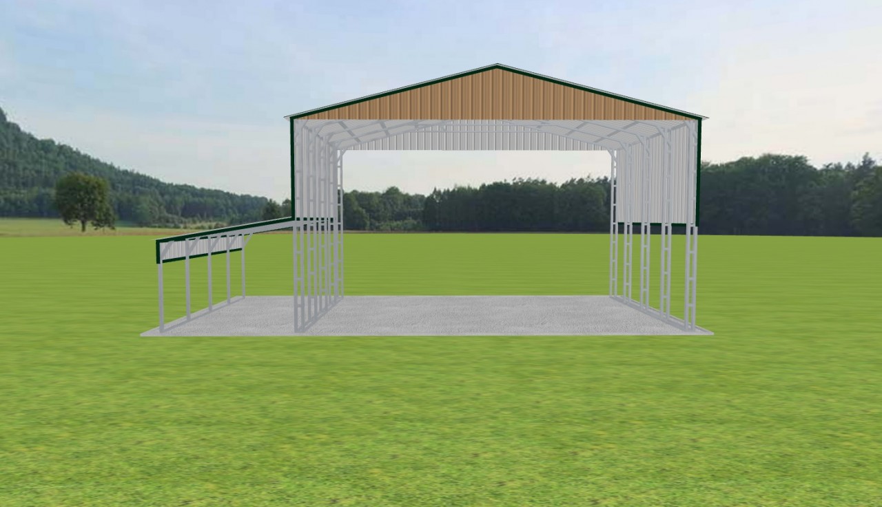 3 Car Carport 30 x 20 x 16 — photo 1