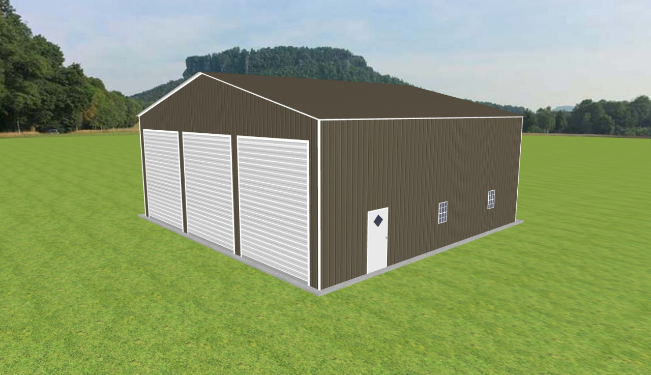 3 Car Garage 42 x 40 x 16 — photo 1
