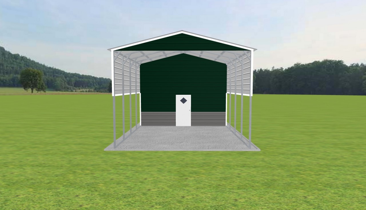Carport with Storage 18 x 25 x 13 — photo 1
