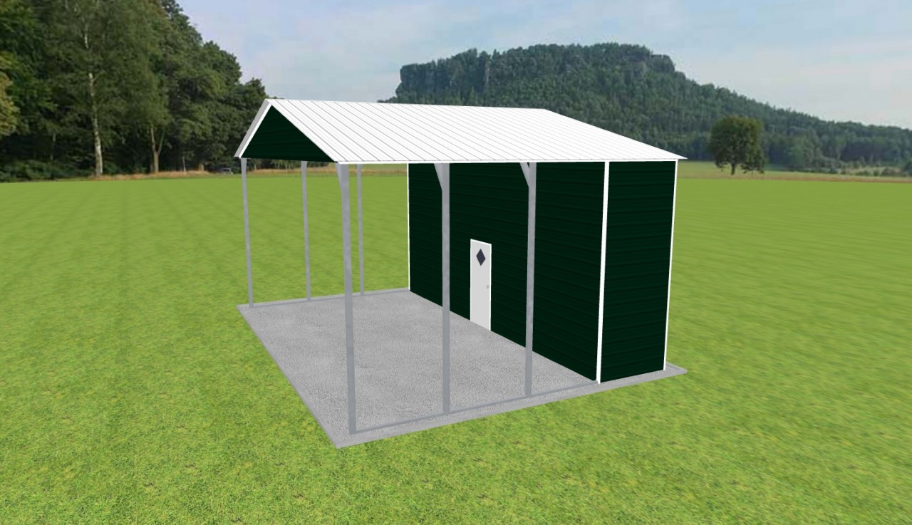 Carport with Storage 28 x 20 x 13 — photo 1