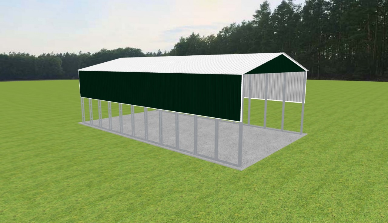 RV Carports 30 x 55 x 16 — photo 1