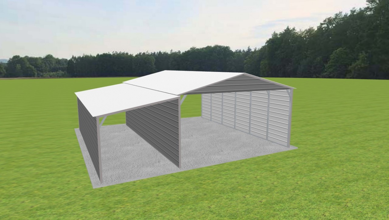 2 Car Carport 20 x 30 x 10 — photo 1