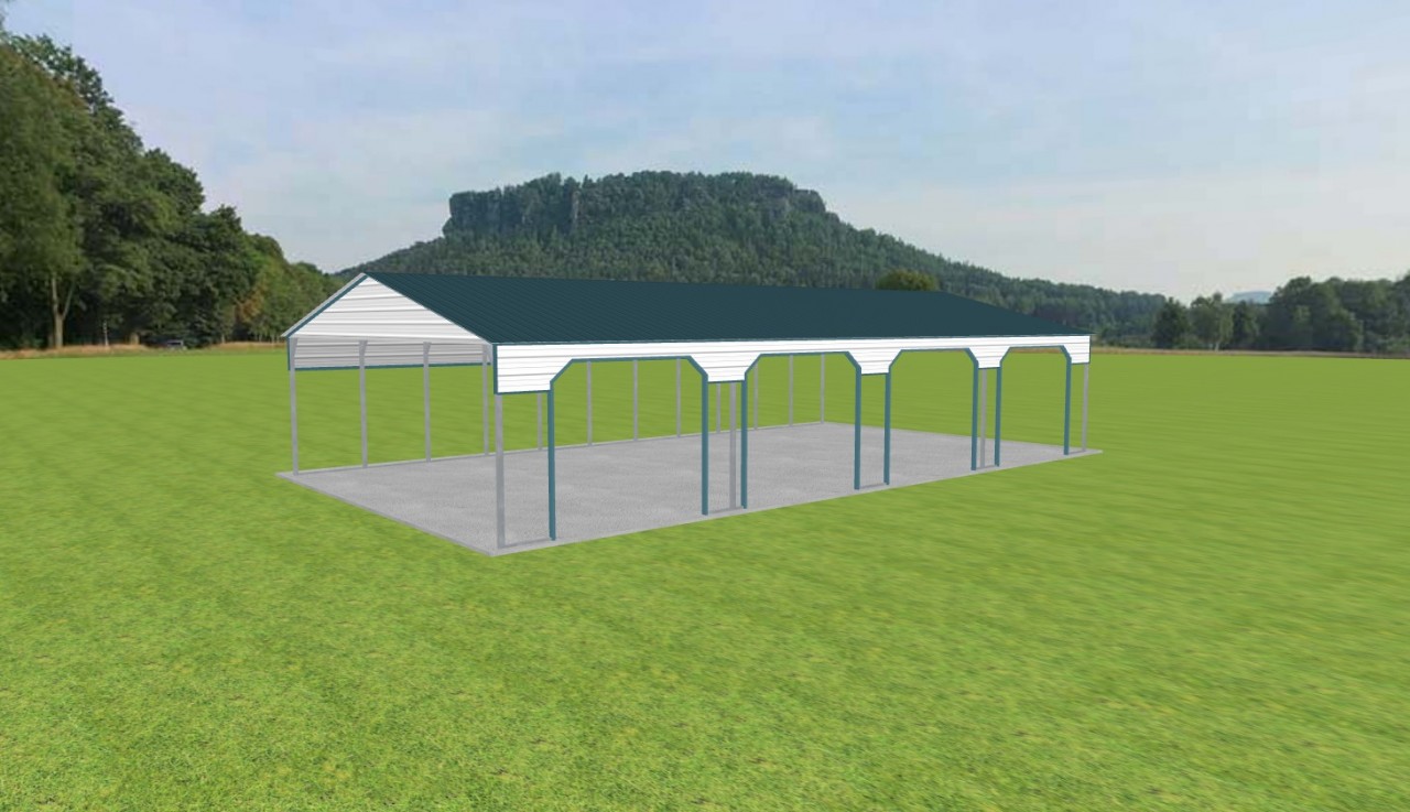 Large Carport 30 x 55 x 10 — photo 1