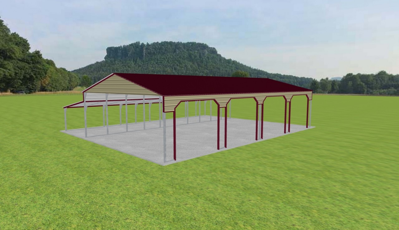 Carport 28 x 50 x 10 — photo 1